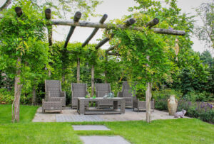 Sfeervolle tuin