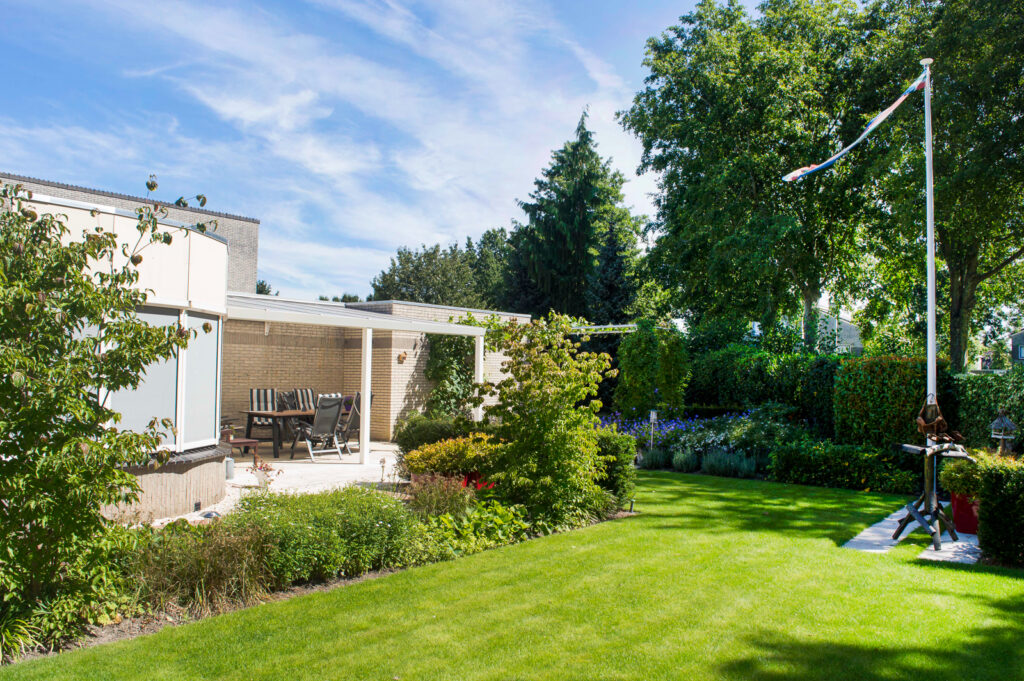 Moderne villatuin met optimale groenbeleving