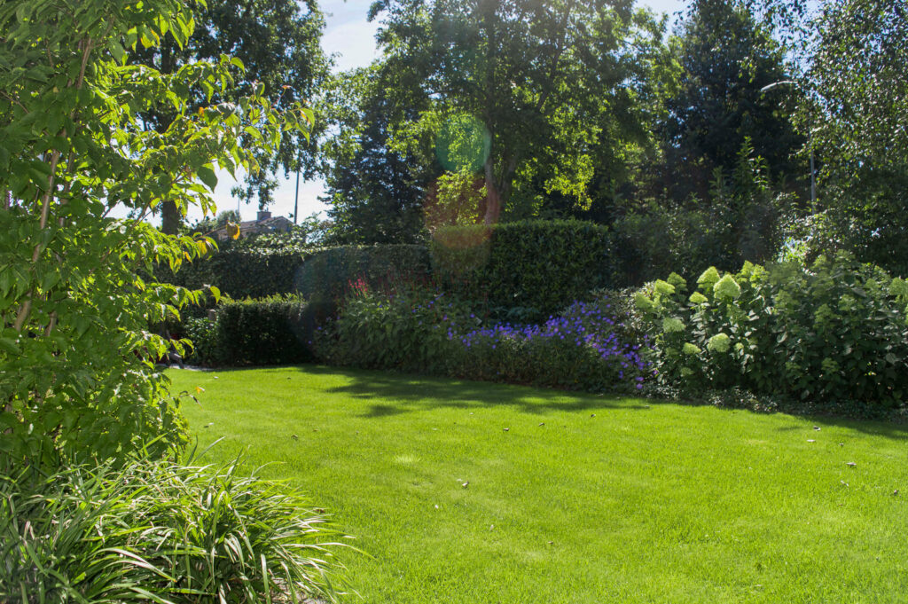 Moderne villatuin met optimale groenbeleving