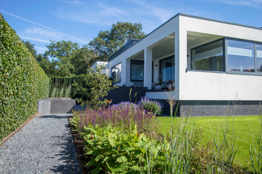 Optimale tuinbeleving bij deze villatuin