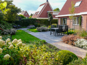 Moderne leeftuin