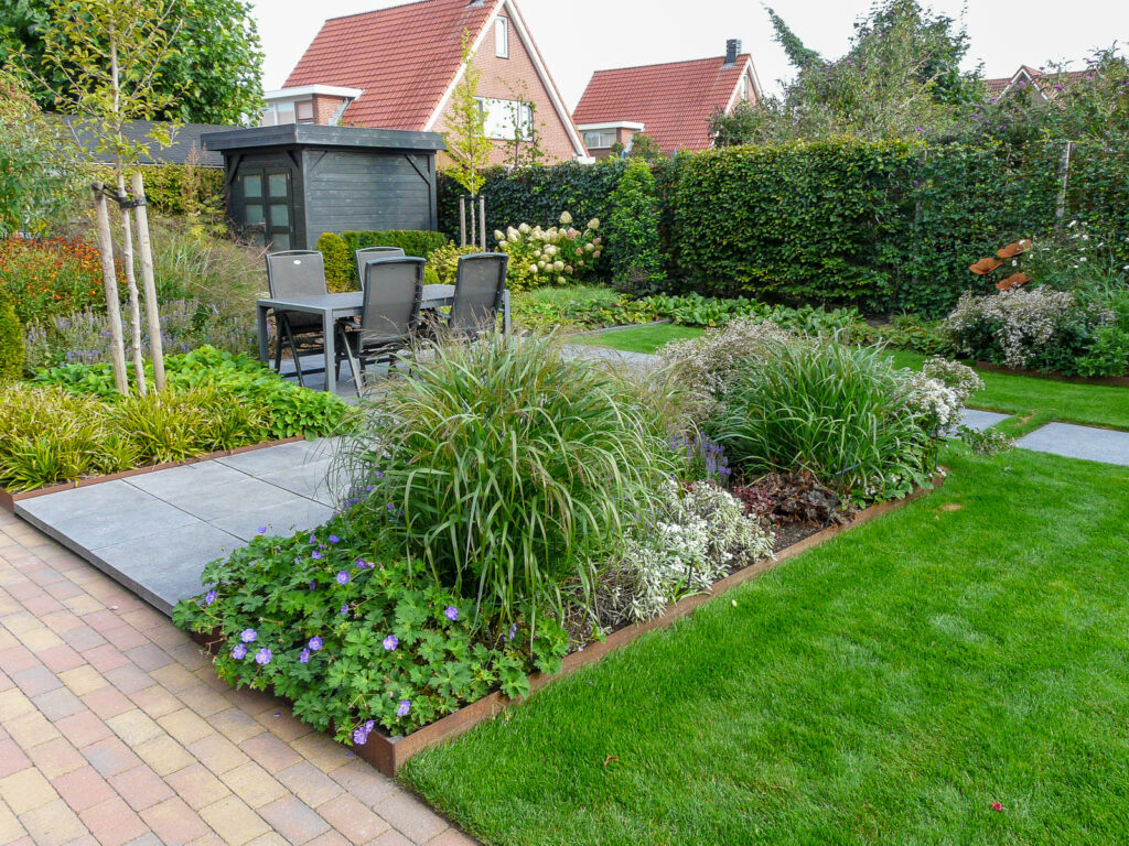 Moderne leeftuin