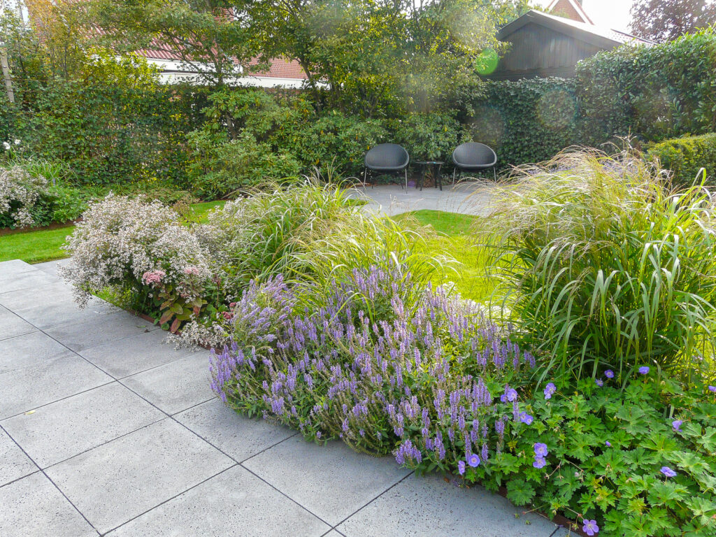 Moderne leeftuin