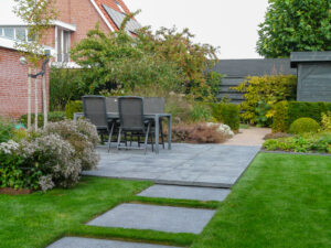 Moderne leeftuin