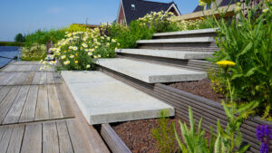 Moderne tuin Workum